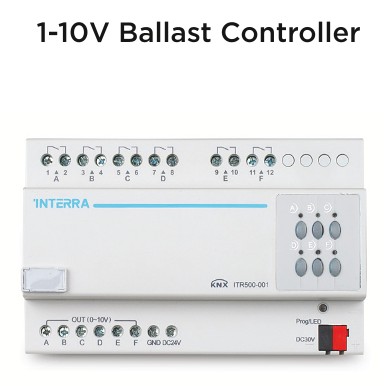 Interra, KNX 1-10V Ballast Controller