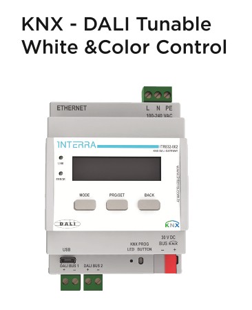Interra KNX DALI Tunable Lightning Control