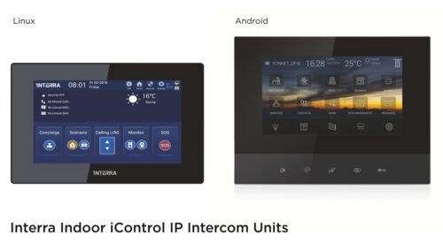 Interra Indoor iControl IP Intercom Unit