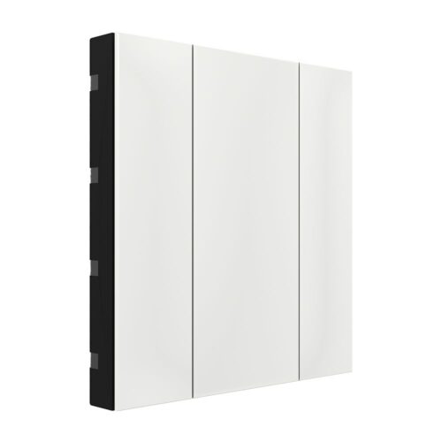 Interra KNX Taster iSwitch+ mit AQI und ohne Display in Glänzend Weiß Plastik