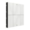 Interra KNX Taster iSwitch+ mit AQI und ohne Display in Glänzend Weiß Plastik