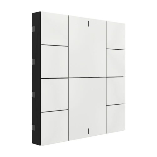 Interra KNX Taster iSwitch+ mit AQI und ohne Display in Glänzend Weiß Plastik