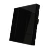 Interra KNX Taster iSwitch+ ohne AQI und ohne Display in Tiefschwarz Plastik
