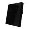 Interra KNX Taster iSwitch+ ohne AQI und ohne Display in Tiefschwarz Plastik