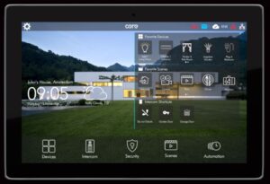 Core Eclipse 10" KNX Touch Panel, Obsidanschwarz seidig matt