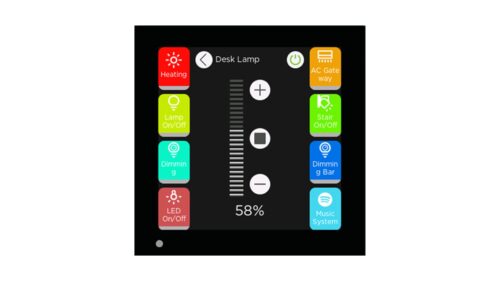 ix3-desk-lamp-f Interra iX3 4" KNX Touch Panel, Black (ITR331-0001)