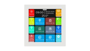 Interra iX3 4" KNX Touch Panel, White (ITR331-0002)