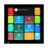 ix3-multifnc1-f Interra iX3 4" KNX Touch Panel, Black (ITR331-0001)